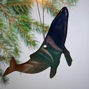 AG Ornament- Beach Whale