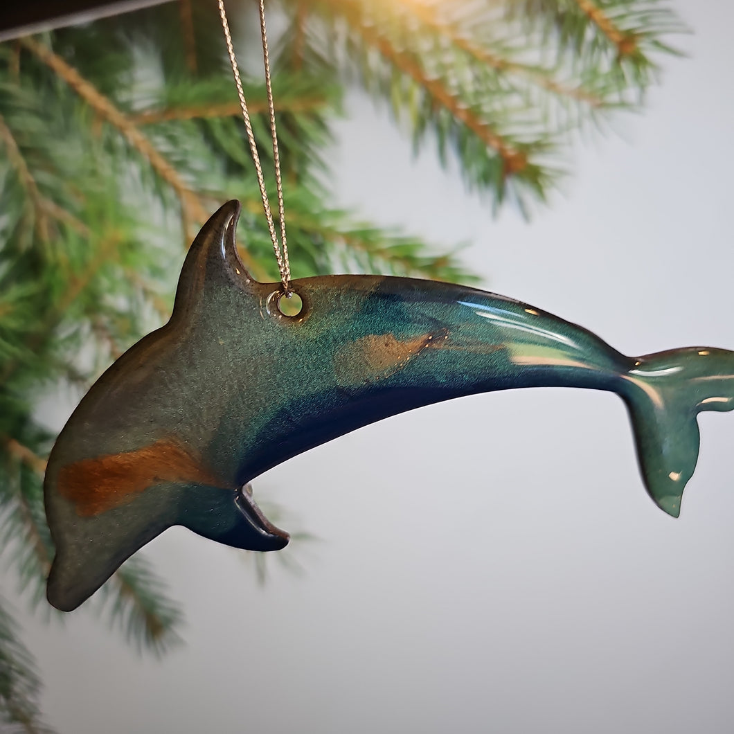 AG Ornament- Beach Dolphin