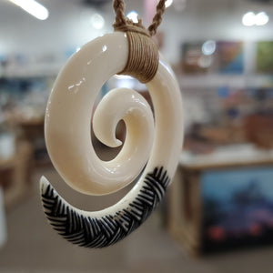 Bone Necklace Heart of Tefiti