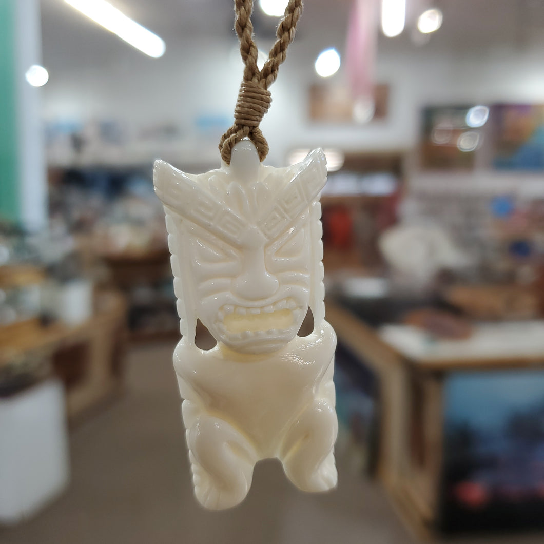 Bone Necklace Tiki