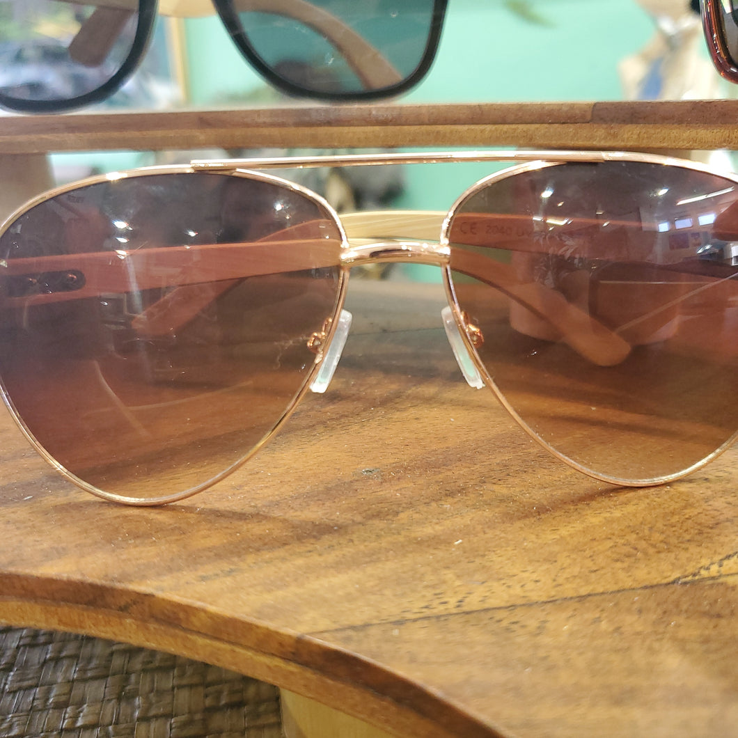 Bamboo Sunglasses Ast.