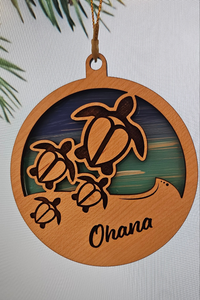 AG Ornament Honu Ohana