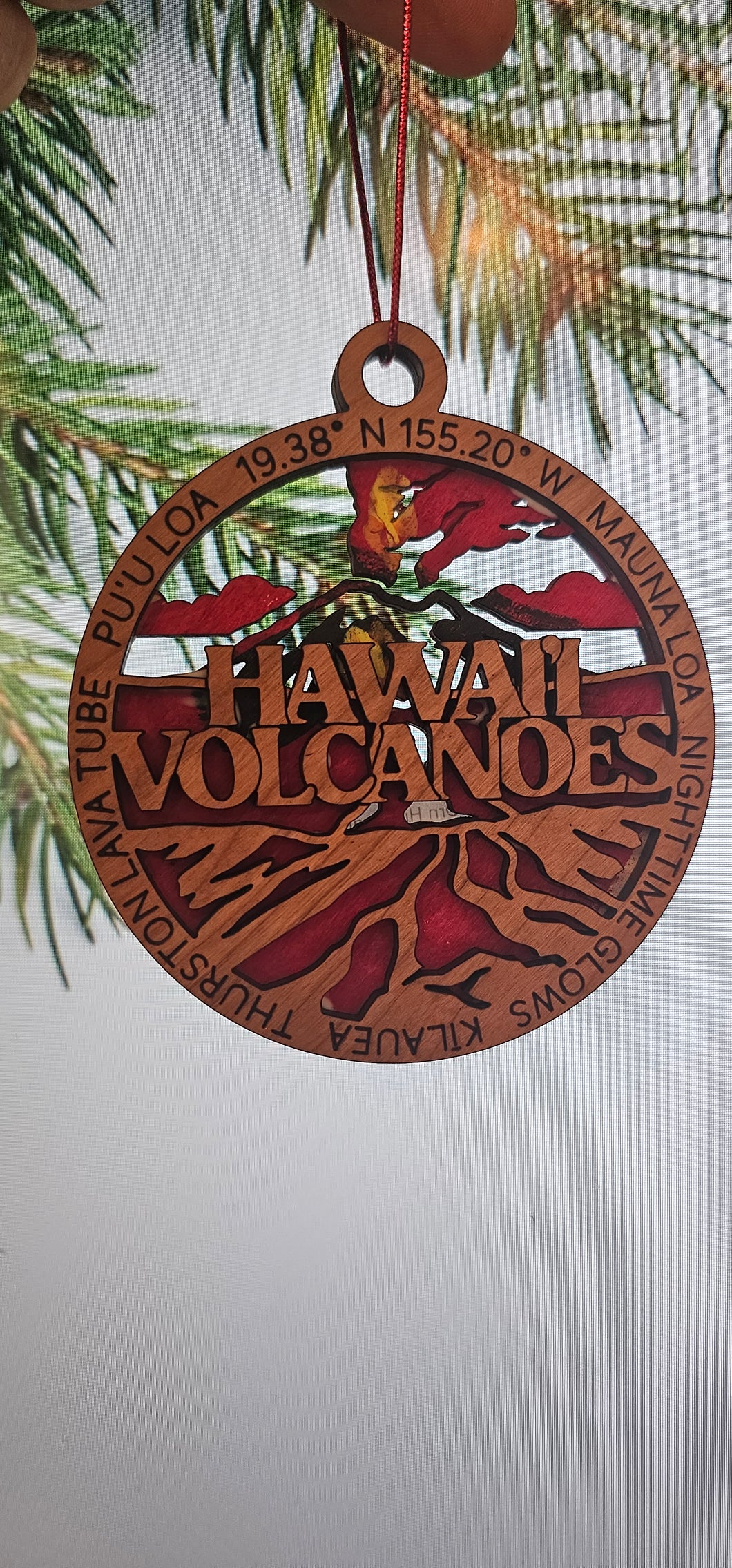 AG Ornament Hawaii Volcanoes