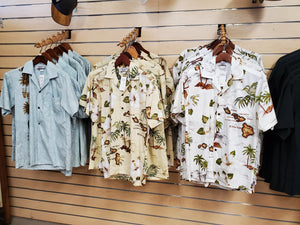 Hawaiian Aloha Shirts with Islands