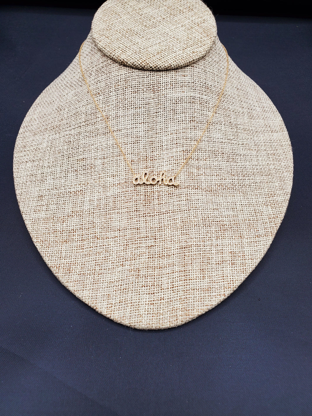 Hawaiian Aloha Diamond Necklace