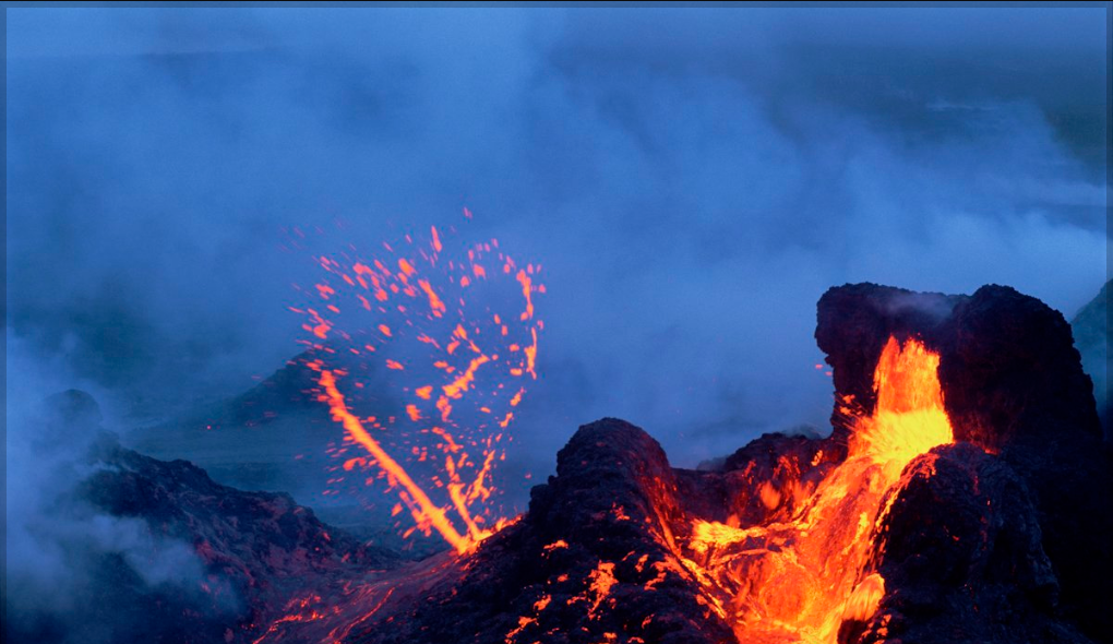 Hawaiian Lava Photo Heart