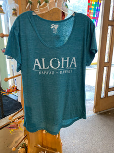 Womens Aloha T- shirt
