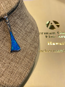 Opalescent Triangle III Pendant