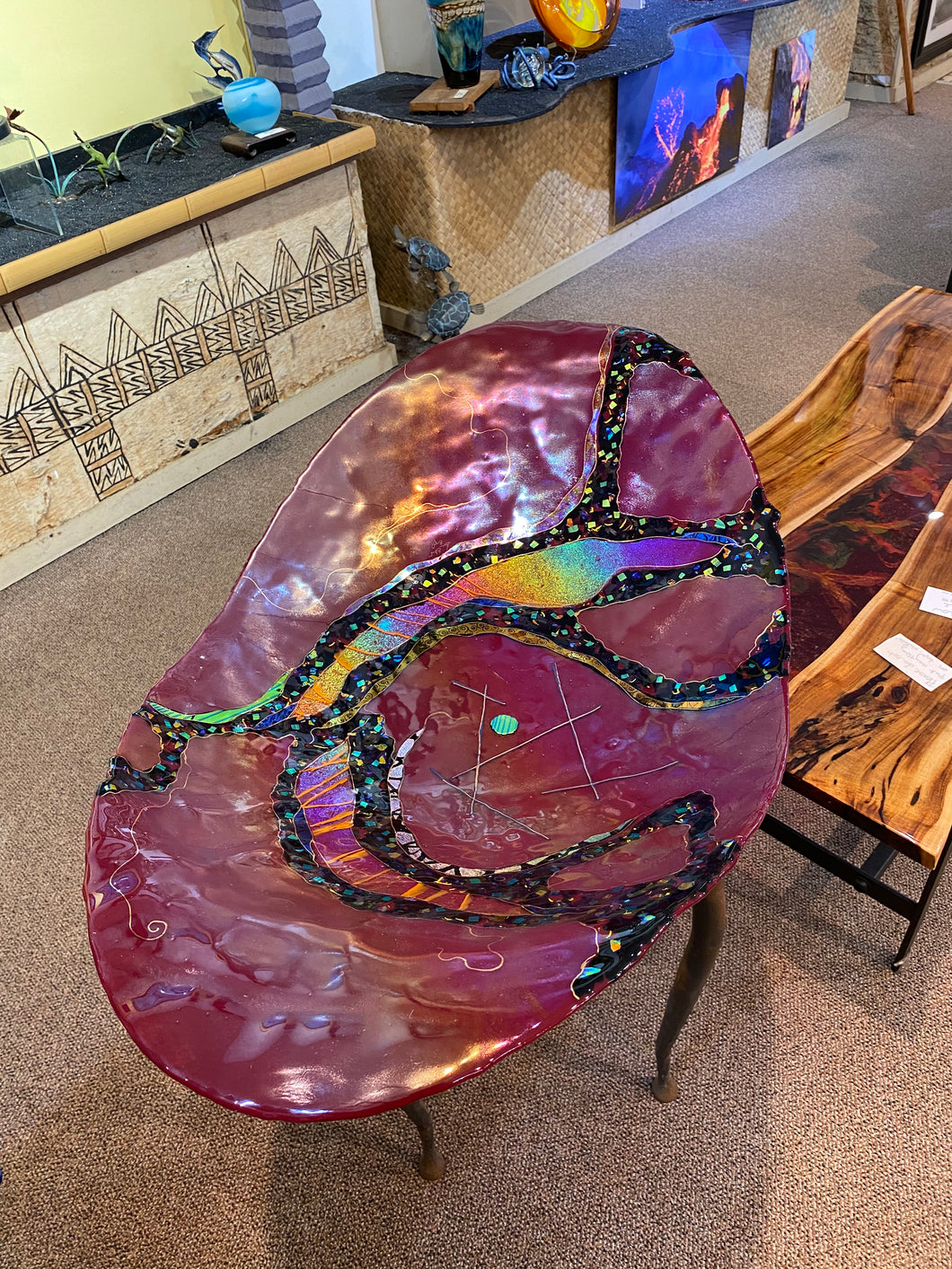 Hawaiian Oval Bowl