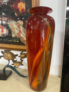 Pahoa Sky Tall Lipped Vase