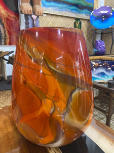 Pahoa Sky Large Calabash Vase