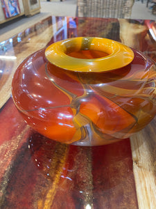 Pahoa Sky Low Lipped Vase