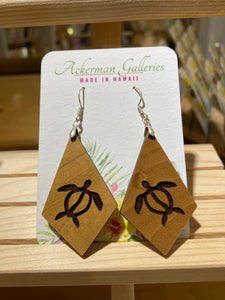 Ackerman Galleries Wood Earrings