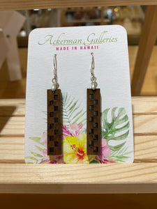 Ackerman Galleries Wood Earrings