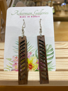 Ackerman Galleries Wood Earrings