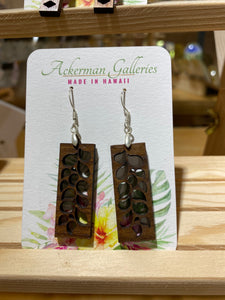 Ackerman Galleries Wood Earrings