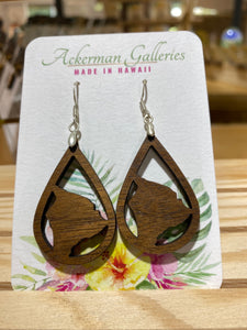 Ackerman Galleries Wood Earrings