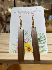 Ackerman Galleries Wood Earrings
