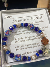 Load image into Gallery viewer, Serenity Prayer Handmade Hawaiian Bracelet
