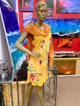 Load image into Gallery viewer, Hand Painted Silk Dress
