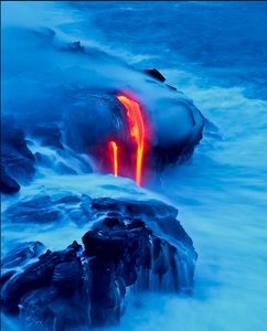 Lava Ocean Mist Photo