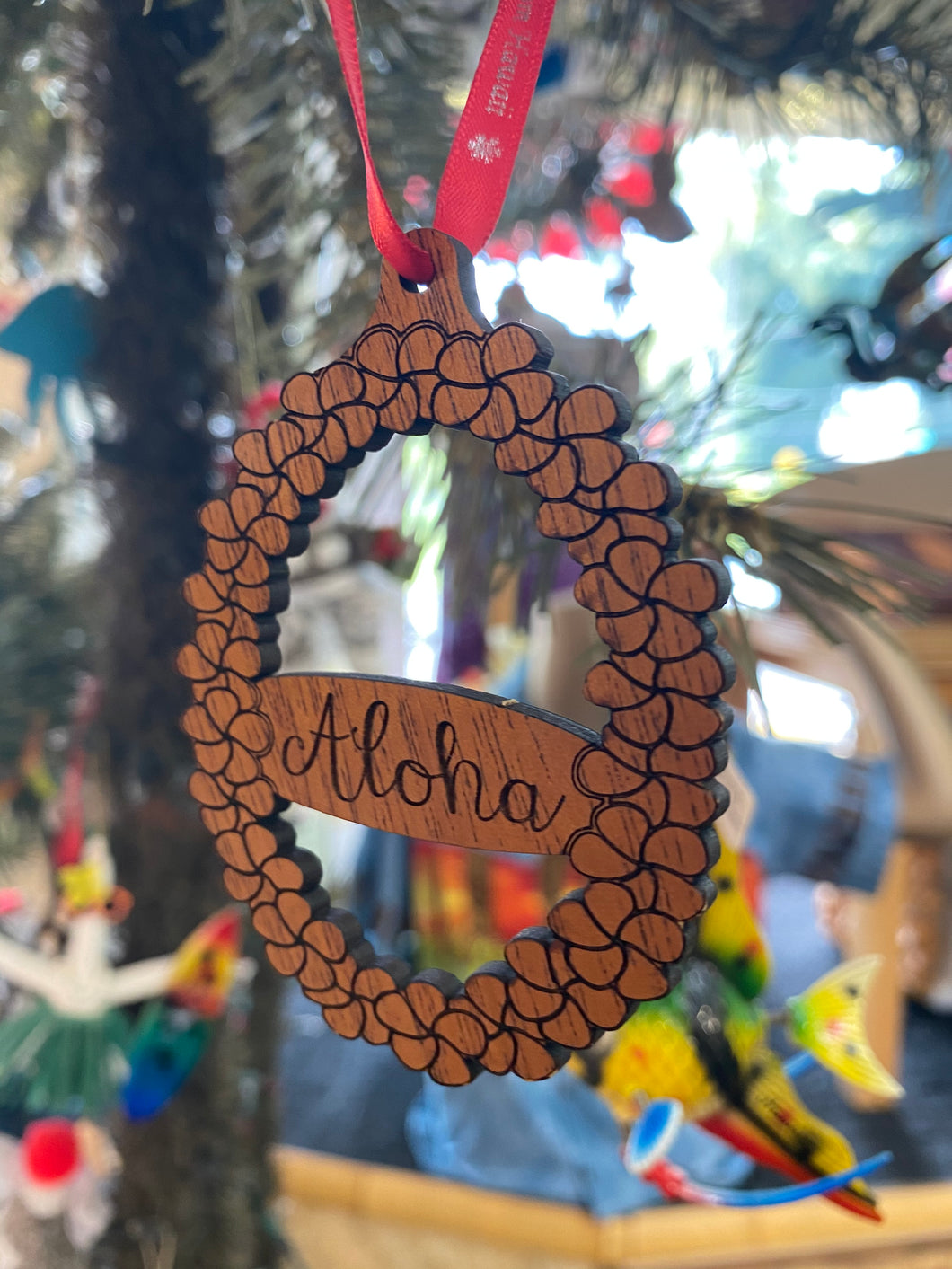 AG Ornament- Aloha Lei