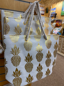 Hawaiian Pineapple Tote