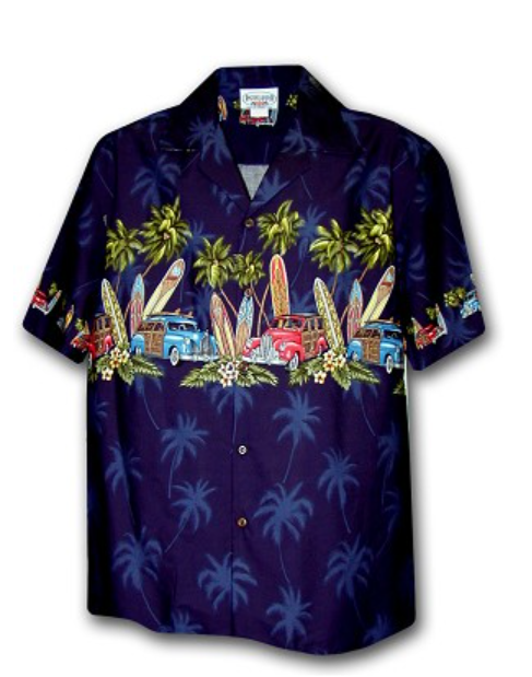 Aloha Shirt Cars