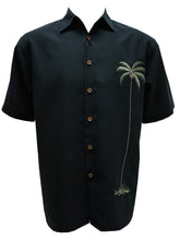 Load image into Gallery viewer, Embroidered Aloha Shirt Single Palm
